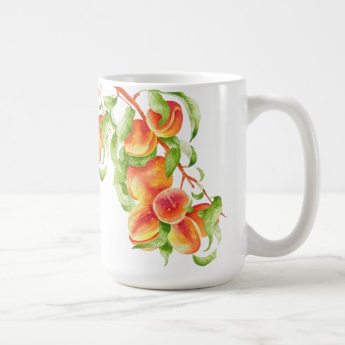 Peach Paradise on a Classic Mug