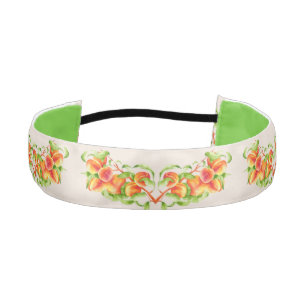 'Peach Paradise' on a Headband