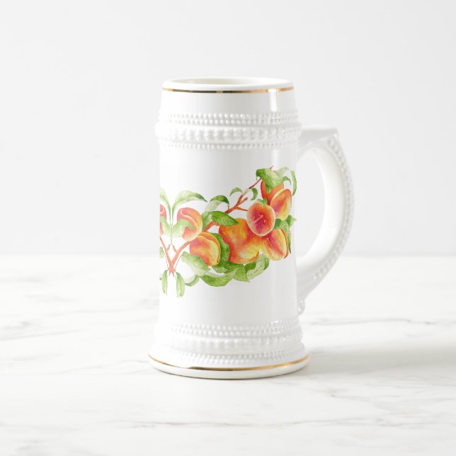 'Peach Paradise' on a Stein (Front Right)