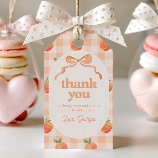 Peach Party Favor Tags (Creator Uploaded)