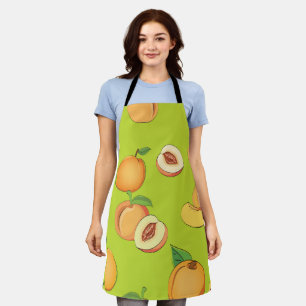 Peach Pattern 4 Apron