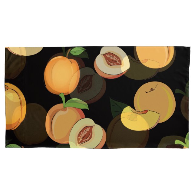 Peach Pattern 5 Pillow Case (Front)