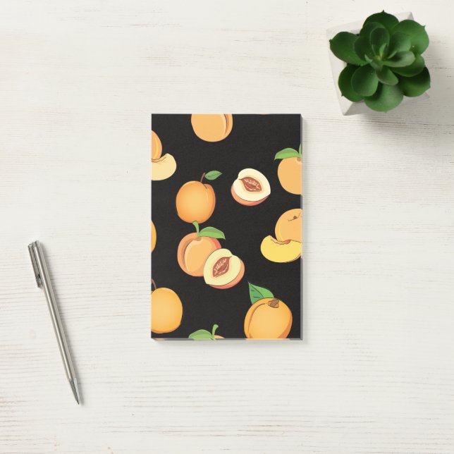 Peach Pattern 5 Post-it Notes (Office)