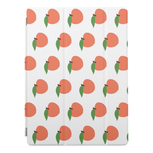 Peach Pattern iPad Pro Cover (Front)