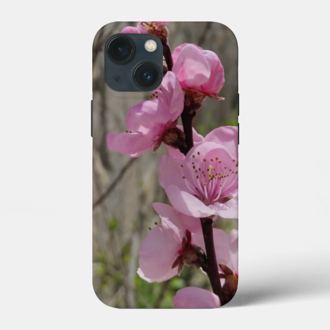 Peach petal flower Case-Mate iPhone case (Back)