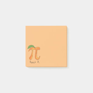 Peach Pi Cute Math Pi Day Notes