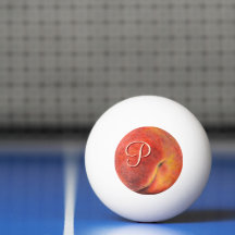 Peach Ping Pong Balls