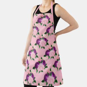 Peach, Pink and Lavender Series Design 11 Apron