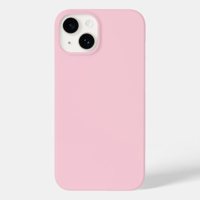 Peach Pink Case-Mate Tough Apple Case-Mate iPhone Case (Back)
