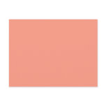 Peach Pink Chic Warm Solid Color Postcard Peach Pink Chic Warm Solid Color Postcard