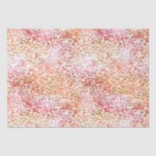 Peach Pink Unicorn Dream Glitter Tissue Paper