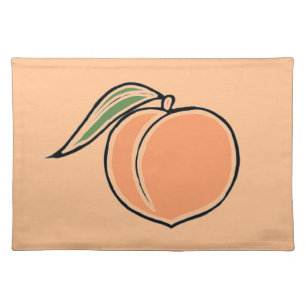 Peach Placemat