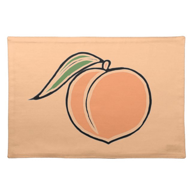 Peach Placemat (Front)