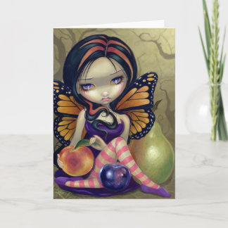"Peach, Plum, Pear" Greeting Card