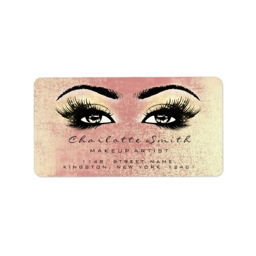Peach Rose Makeup Lashes Stylst Beauty RSVP Label