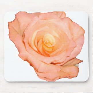 Peach Rose Mouse Pad
