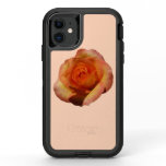 Peach Rose Orange Floral Photography OtterBox Defender iPhone 11 Case