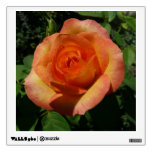Peach Rose Orange Floral Photography Wall Sticker