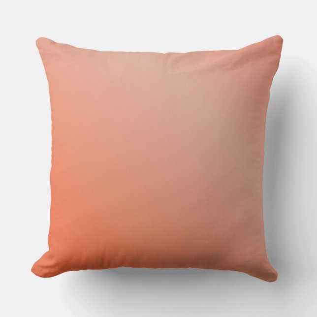 Peach Shaded Pillow (Front)