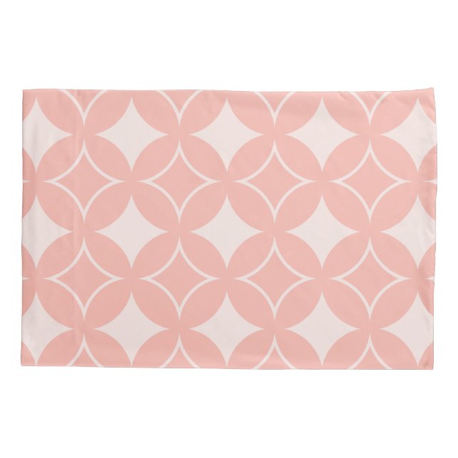 Peach shippo pillow case (Back)