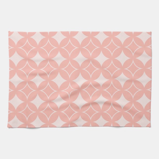 Peach shippo towel (Horizontal)