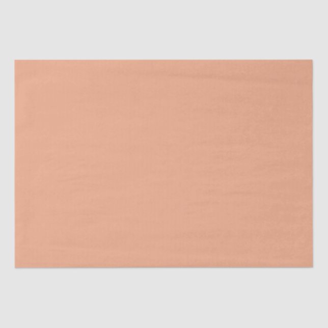 Peach Solid Tissue Paper (Front)