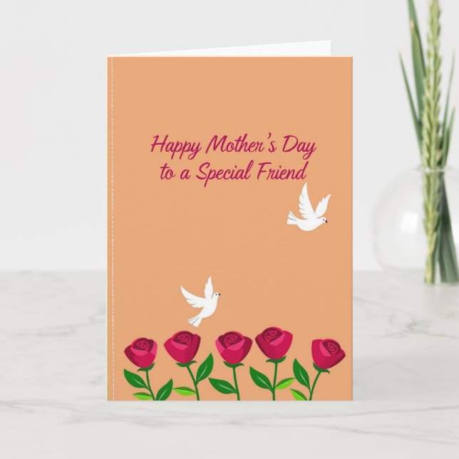 Peach Special Friend Card (Front)