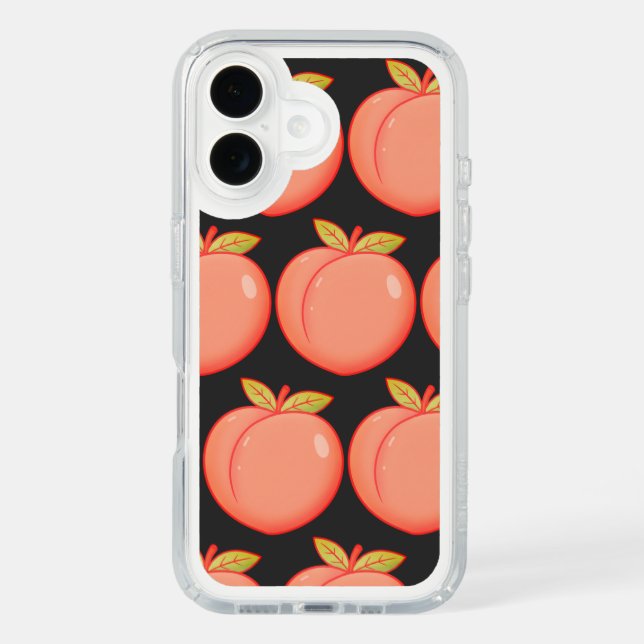 Peach Speck iPhone Case (Front)