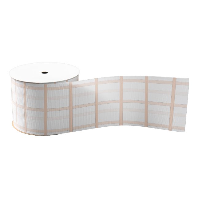 Peach Squared Ribbon (Spool)