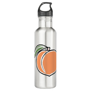 Peach Stainless Steel Water Bottle
