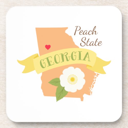 Peach State Beverage Coaster