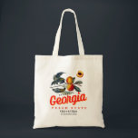 Peach State Georgia Wedding Tote Bag<br><div class="desc">Peach State,  Georgia wedding favor bag.</div>