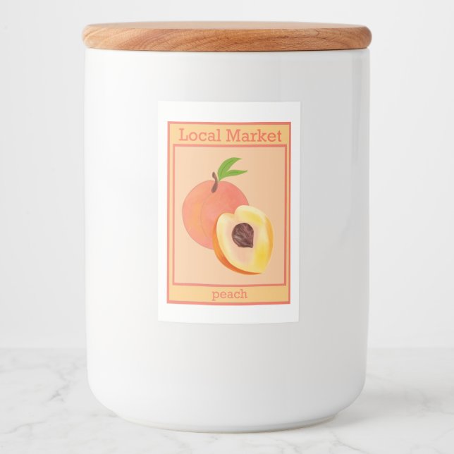 Peach sticker (Front)