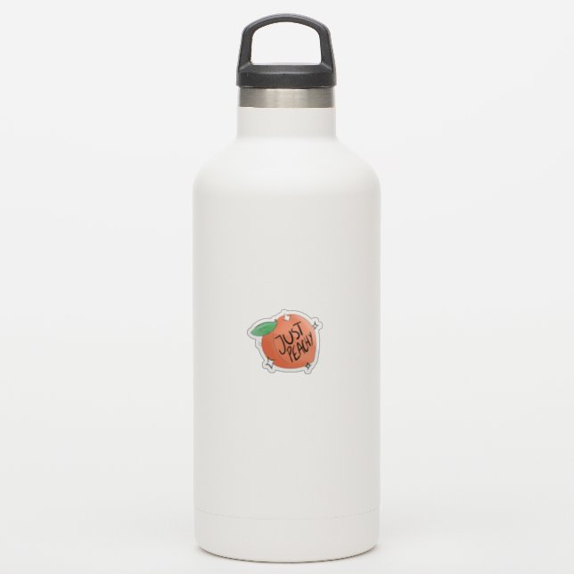 Peach Sticker (Waterbottle)