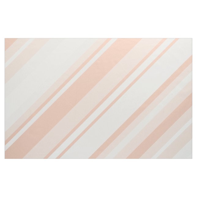 Peach stripes fabric (Fat Quarter)
