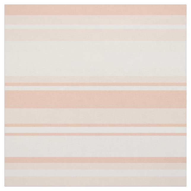 Peach stripes fabric (Swatch)