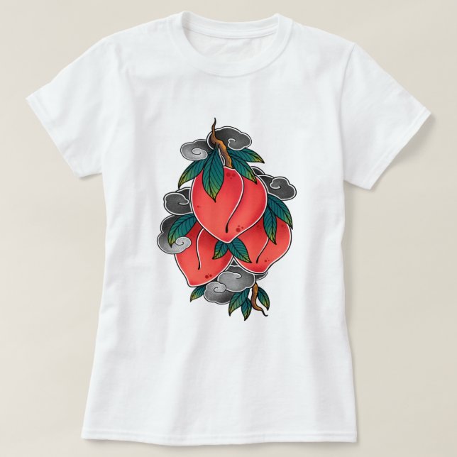 Peach T-Shirt (Design Front)