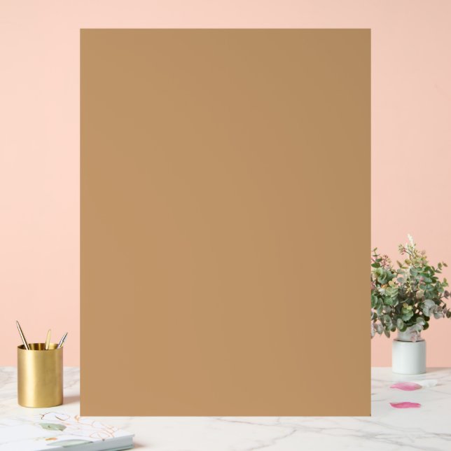Peach Tan Color Block | Soft Wedding Design Acrylic Sign (Wedding)