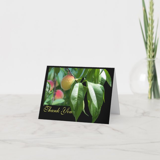 Peach Tree Thank You (Front)