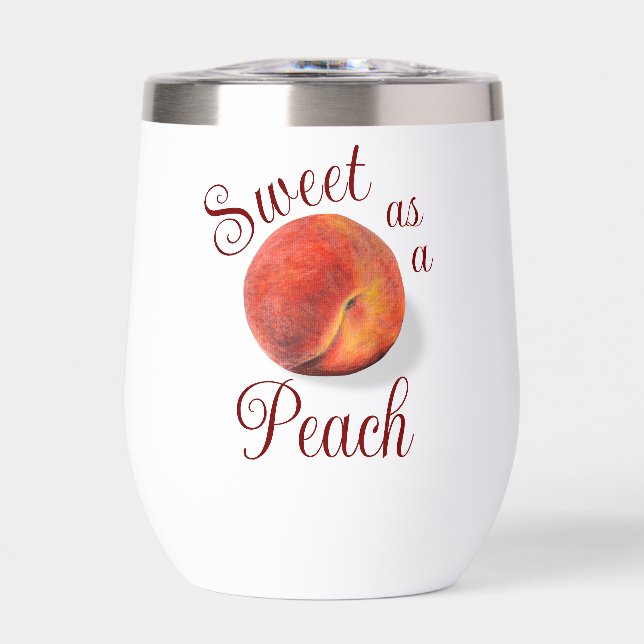 Peach Tumbler (Front)