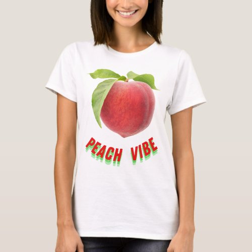 Peach vibe T_Shirt