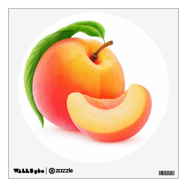 Peach Wall Decal (Front)