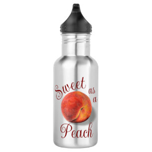 Peach  Water Bottle