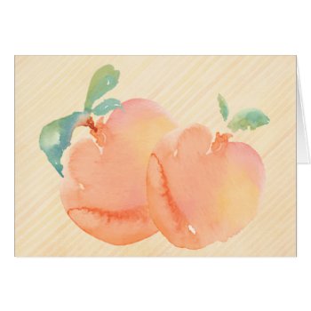 Peaches by Zazzlemm_Cards at Zazzle