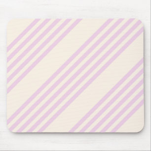 Peaches and cream five stripes pattern mouse pad