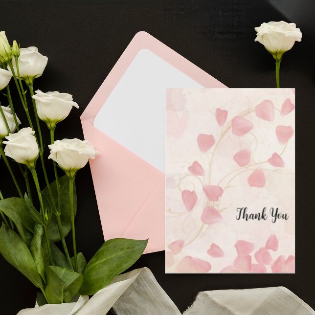 Peaches and Cream Thank You Cards (Creator Uploaded)