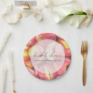Peaches - Bridal shower Paper Plates