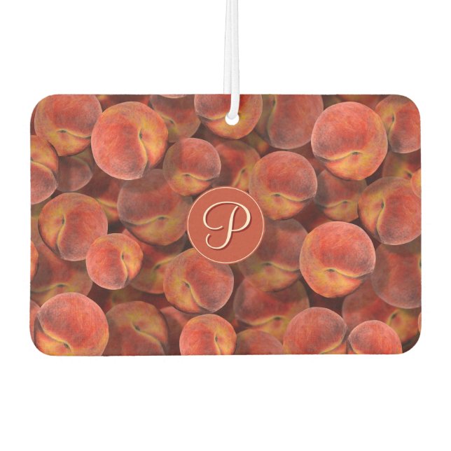 Peaches Car Air Freshener (Front)