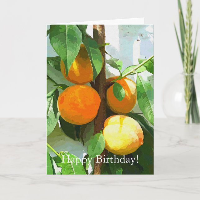 PEACHES CARD (Front)