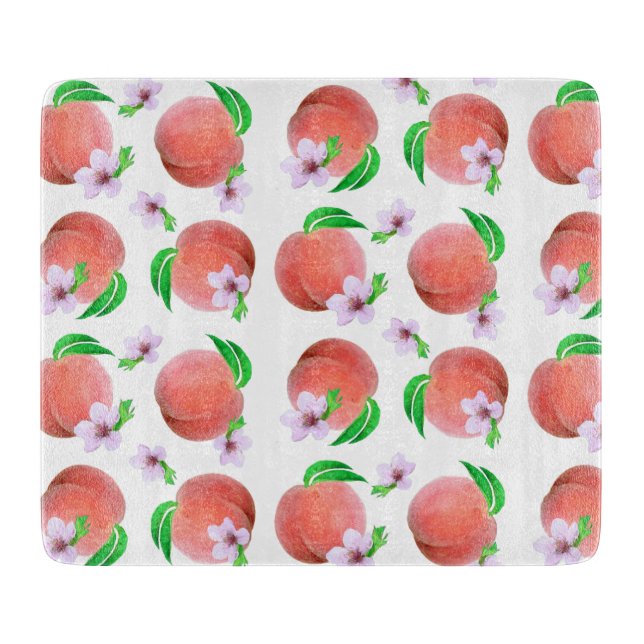 Peaches Cutting Board (Front)